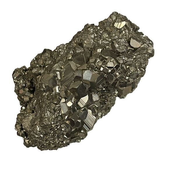 Pyrite Natrual Stone From Peru (10 oz.) Beautiful Gold Colored Specimen - Picture 3 of 13